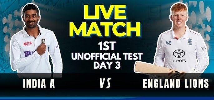England cricket team vs India national cricket team match scorecard
