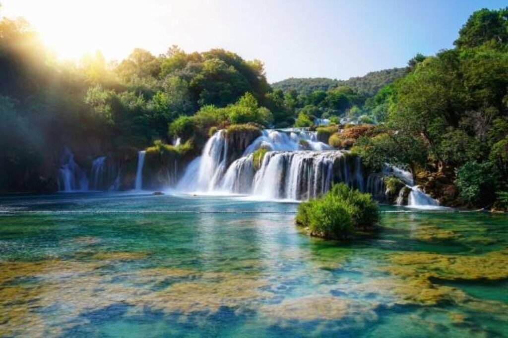 Harvalem Waterfall Harvalem Waterfall