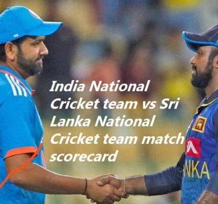 india national cricket team vs sri lanka national cricket team match scorecard