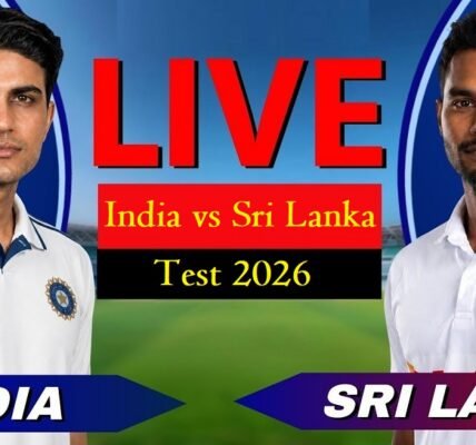 India vs Sri Lanka Test 2026