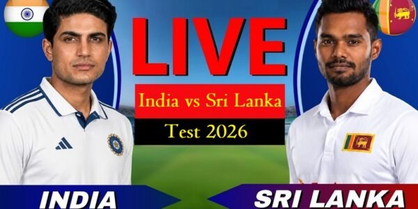 India vs Sri Lanka Test 2026